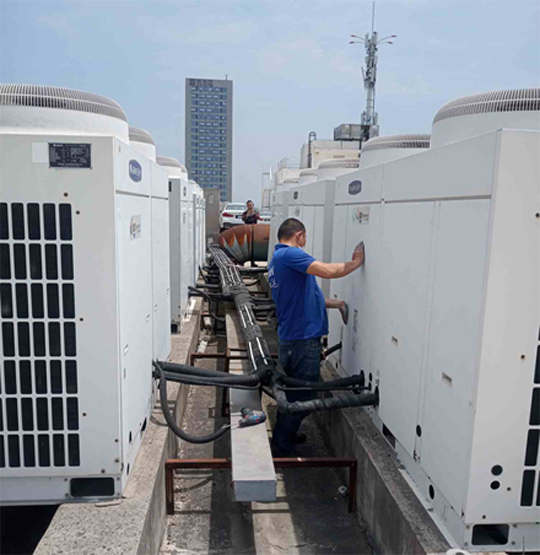 正镶白旗中央空调制热和不制冷系统维修方法